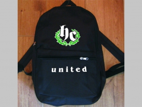 Hardcore - HC United - jednoduchý ľahký ruksak, rozmery pri plnom obsahu cca: 40x27x10cm materiál 100%polyester